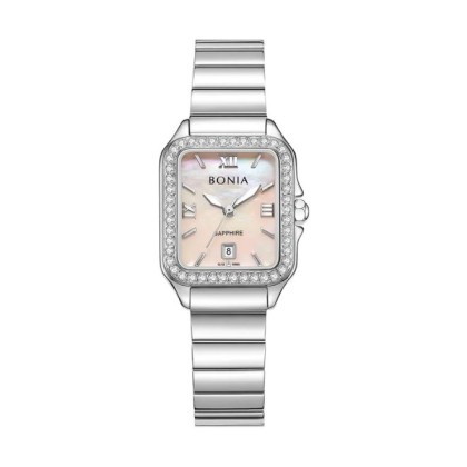 Bonia Elegance BNB10905-2373S Pink Mother Of Pearl Dial Women Watch